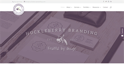 Desktop Screenshot of huckleberrybranding.com